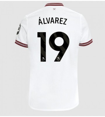 West Ham United Edson Alvarez #19 Udebanetrøje 2023-24 Kort ærmer